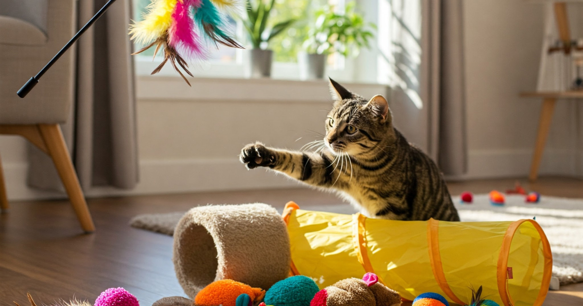 10 Brinquedos para Gatos que Transformarão a Rotina do seu Felino