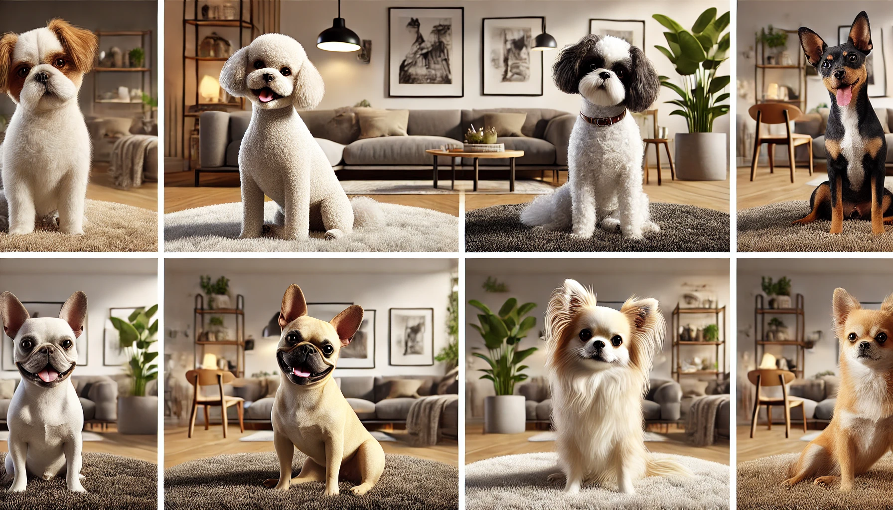 4 melhores raças de cachorro para ter no apartamento